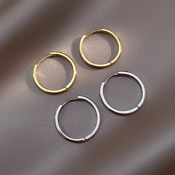 Creolen Silber 925 – Zeitlose runde Ohrringe für Damen & Herren