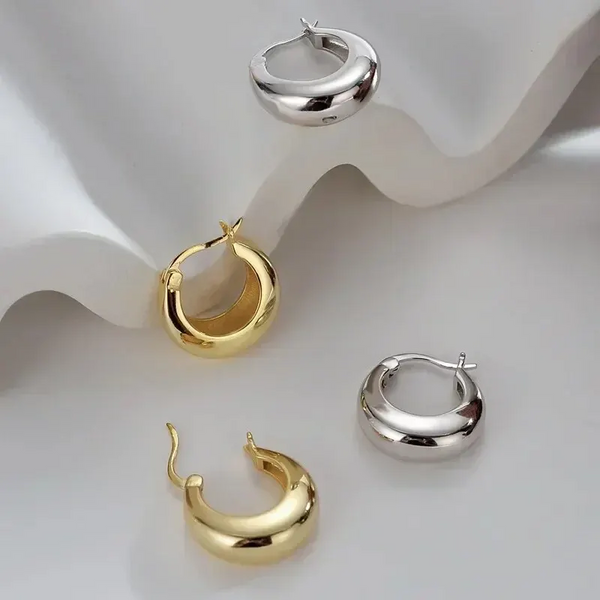 Creolen Sterling Silber 925 Damen Kreolen Ohrringe