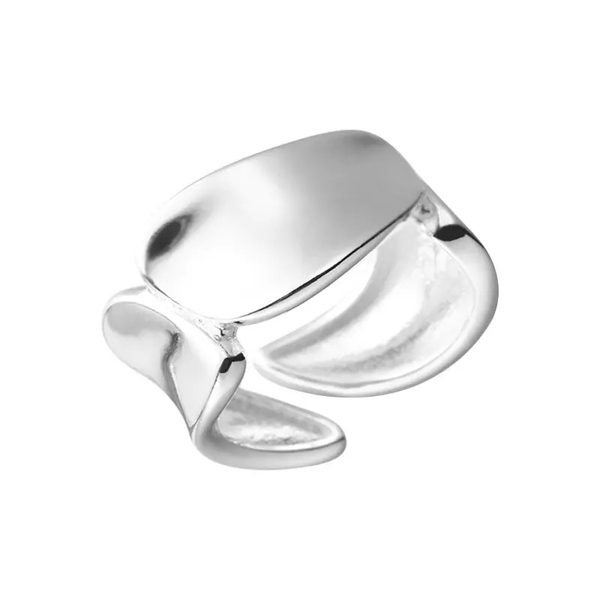 Damen Ring Modschmuck Versilbert Größenverstellbar