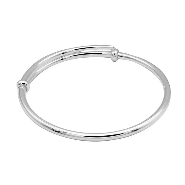 Klassischer Armreif 925 Sterling Silber – Glänzend & Elegant
