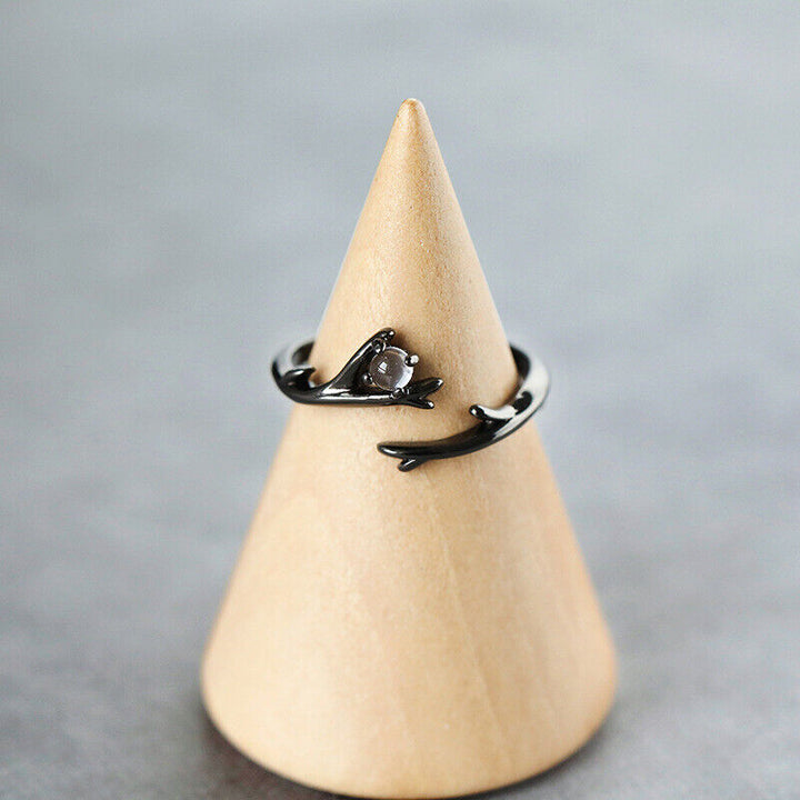 Damen Ring Sterling Silber 925 verstellbar 48-52 - Vipfashion797