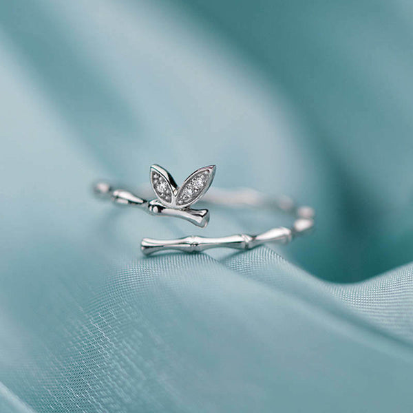 Damen Ring 925 Sterlingsilber Anpassbar für alle Größen.