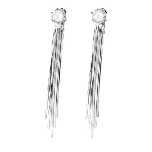 Ohrstecker Sterlingsilber 925 kette Ohrhänger Damen Ohrringe