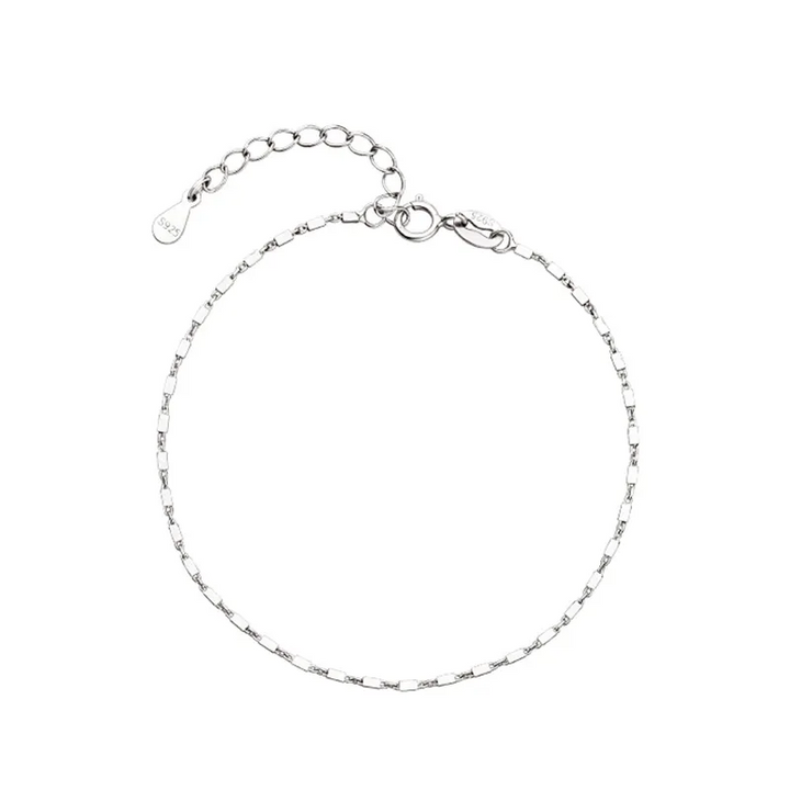 Dünnes Armband Sterling Silber 925 Damen Ketten - Vipfashion797