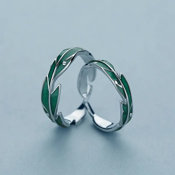 Damen Ring Blatter 2023 Silber 925 Trauringe Freundschaftsringe 1 Ring