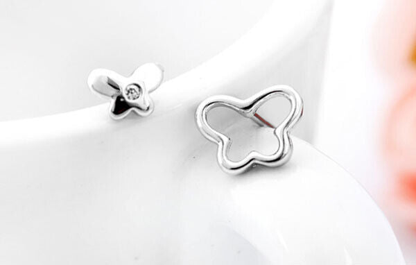 Kleine Ohrstecker Schmetterlinge Silber 925 Damen Kinder Ohrringe