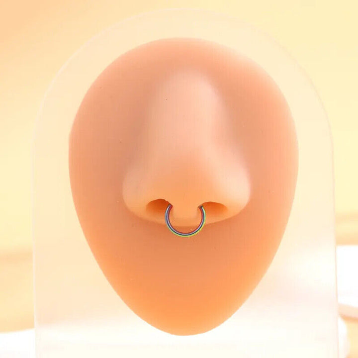 Nasenring Knorpel  Septum Nase Lippe Ohr Universal Tragus 6-8-10 mm auswählen - Vipfashion797