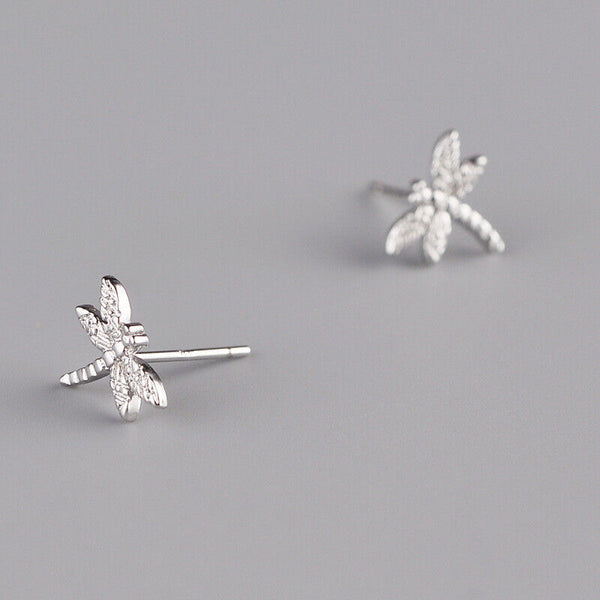 Damen Ohrringe Libelle Sterling Silber 925 Damen Mädchen