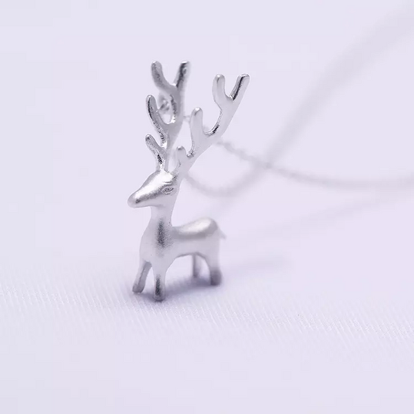 Reh DamenHalskette Sterlingsilber 925 Top als Weihnachten Geschenk