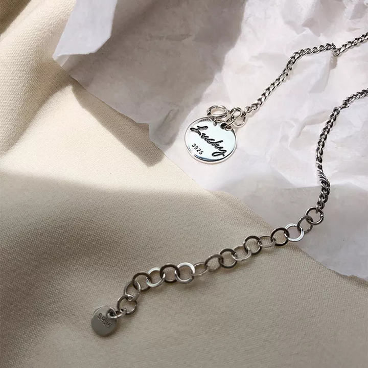 Fußkette mit Anhänger Sterlingsilber ,Lucky 925 Damen Fußkettchen - Vipfashion797