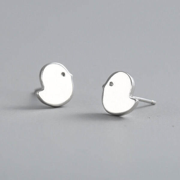Ohrstecker Mini Vogel Sterling Silber 925 Zirkonia Damen Ohrringe
