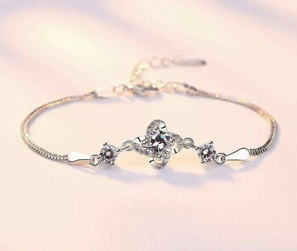 Armkette Sterlingsilber 925  Zirkonia Damenkette