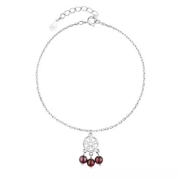 Armkette mit Anhänger Sterlingsilber 925 Damen Armband 20 cm