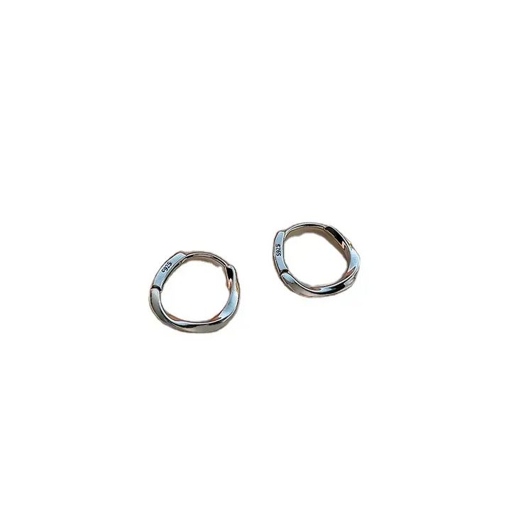 Kreolen Sterlingsilber 925 Damen Creole Ohrring - Vipfashion797
