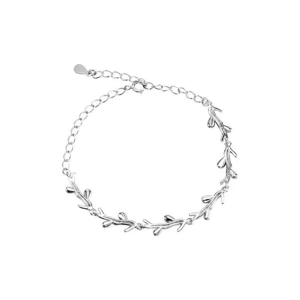 Armband Sterlingsilber 925 kette Damen Armkette 15+3mm