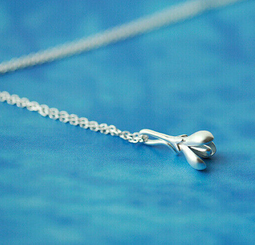 Halskette Rose Sterling Silber 925 Damenkette