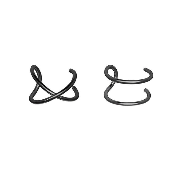 2 Set Ohrringe Sterlingsilber 925 Damen Mädchen