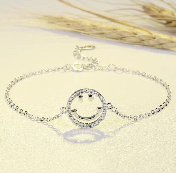 Damen Armkette Smail Sterlingsilbe 925 mit Zirkonia