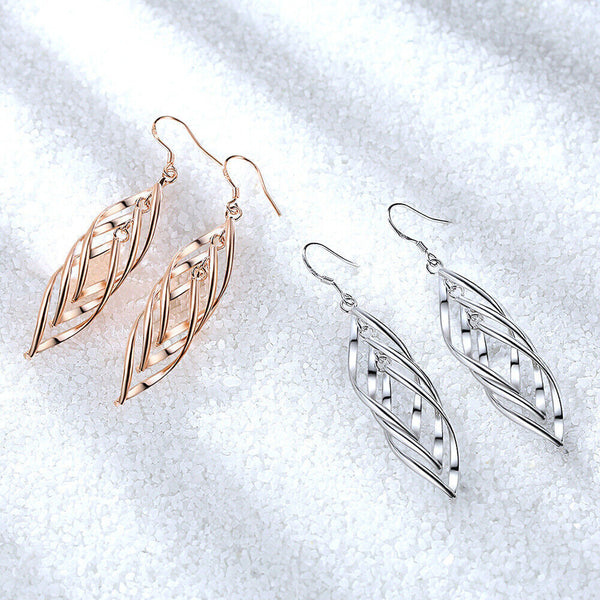 Ohrhänger Silber 925 Damen Mädchen Ohrschmuck Ohrringe