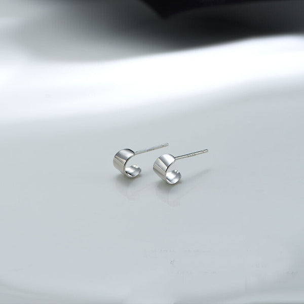 Mini Ohrstecker Kleine Creolen 5mm Silber 925 für komplette ohr*