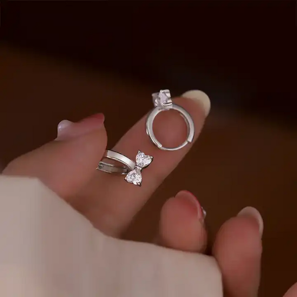 Creolen Unendlichkeit Silber 925 Ohrringe Damen Mädchen Infinity