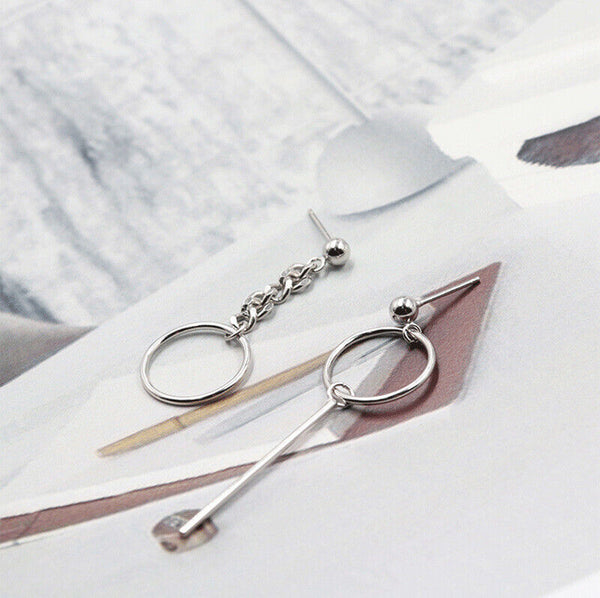 Ohrhänger Ohrstecker mit Anhänger echt Sterlingsilber 925 Damen Ohrringe
