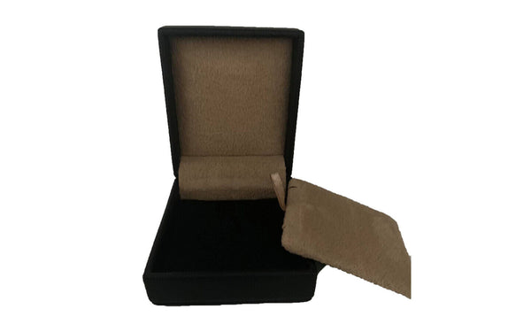 Top Geschenk schachtel in Leder Optik für Schmuck, Geschenkbox Box