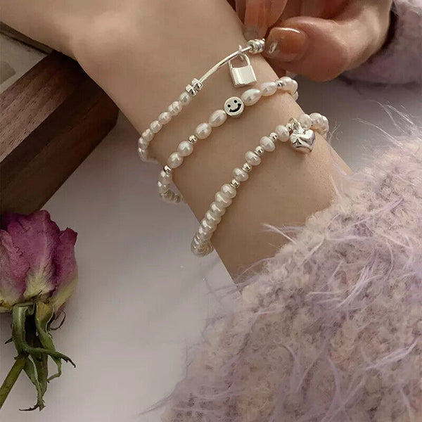 Armband Smail Silber 925 Damen Armkette