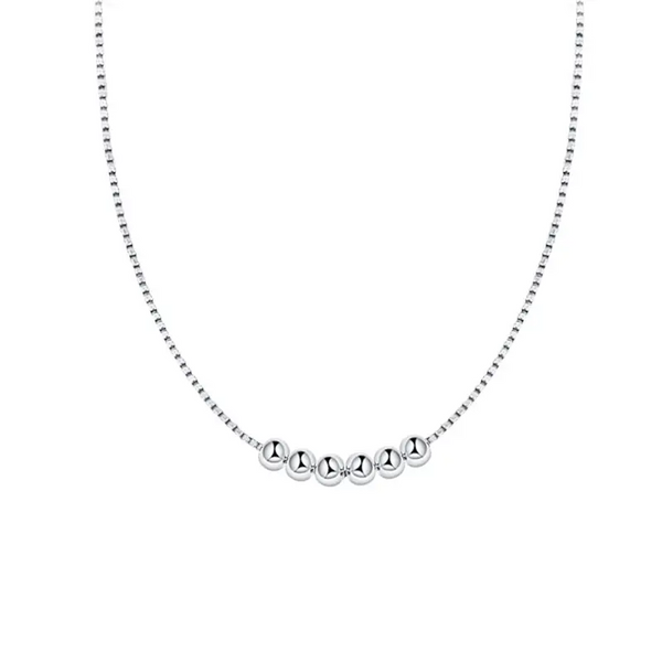 Halskette Bälle Sterling Silber 925 Damen