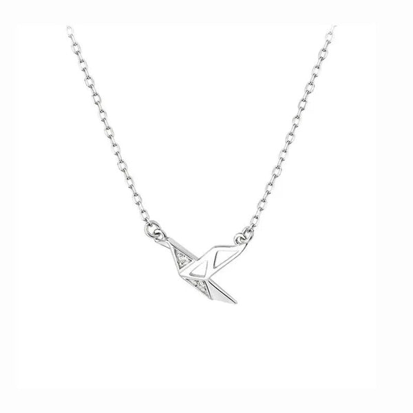 Halskette- Fliegender Engel Sterling Silber 925 Damenkette