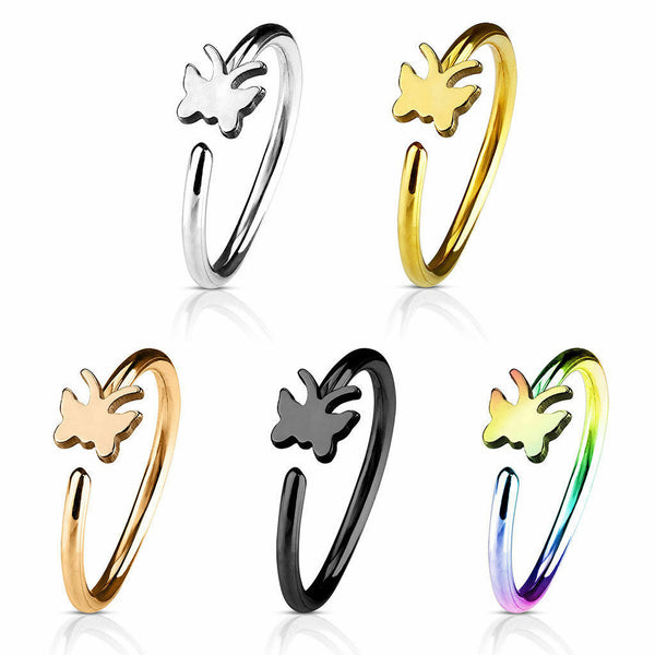 Ring Piercing Nasenpiercing Nasenring Universal Tragus Helix Ohr Stecker