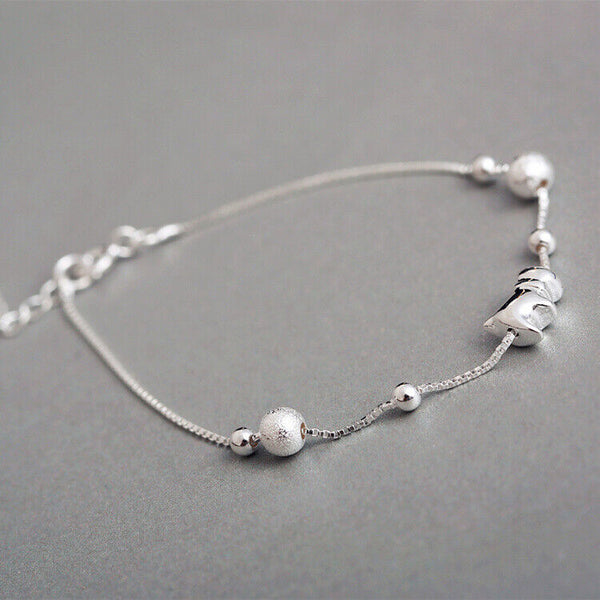 Armkette Hund Silber 925 Damen Armband - Vipfashion797