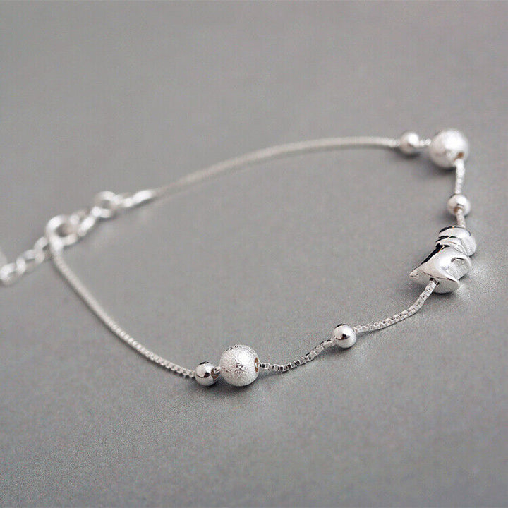 Armkette Hund Silber 925 Damen Armband - Vipfashion797