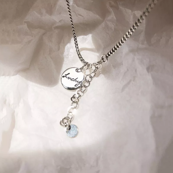 Fußkette mit Anhänger Sterlingsilber ,Lucky 925 Damen Fußkettchen - Vipfashion797