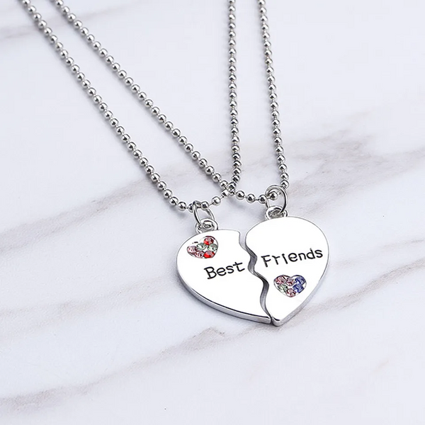 Herz Freundschaft Freundin Best Friends Freundschaftskette 2tlg Kette