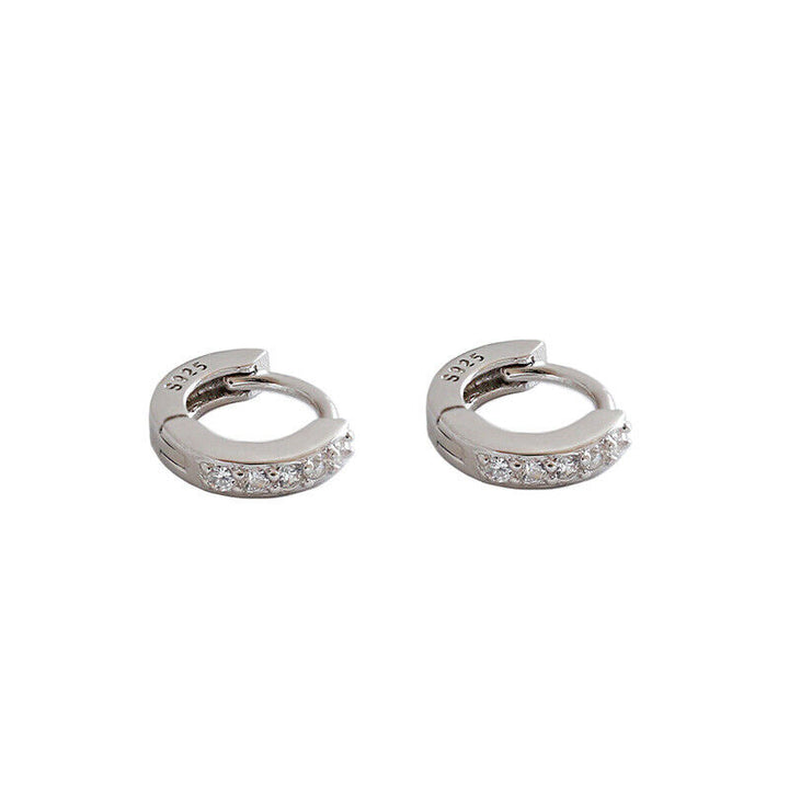 Kleine Creole 5,5mm Sterlingsilber 925 Damen Ohrringe Hochwertige Qualität - Vipfashion797