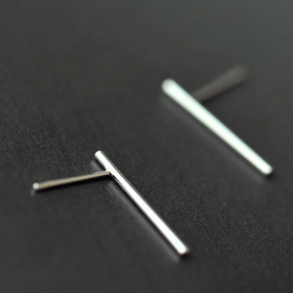 Ohrstecker Stäbchen Sterling Silber 925 Damen Ohrringe